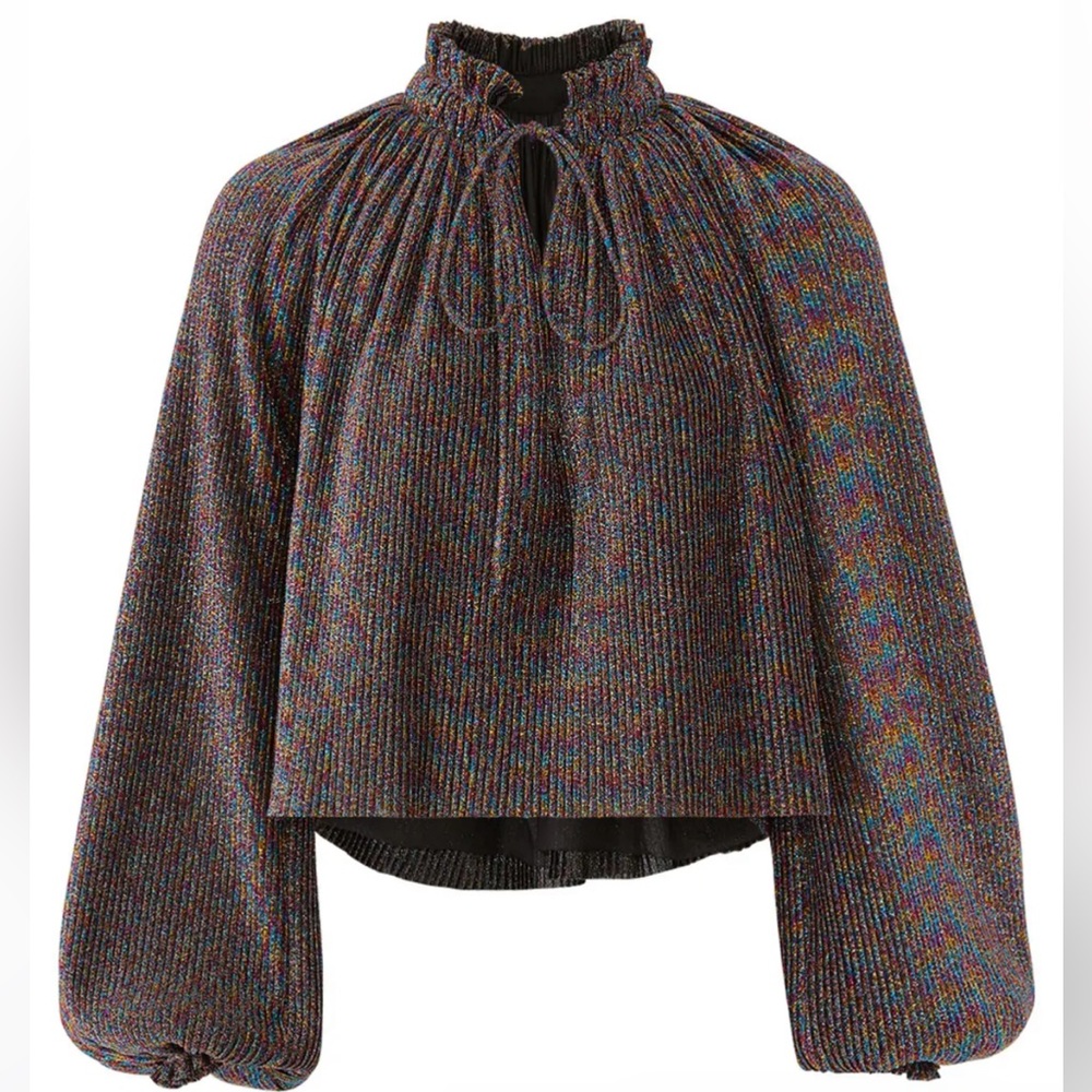 Ronny Kobo Brightly Top Metallic Lurex Multicolor